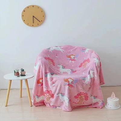 Rainbow Unicorn Magic Baby Blanket Rainbow Unicorn Magic Baby Blanket