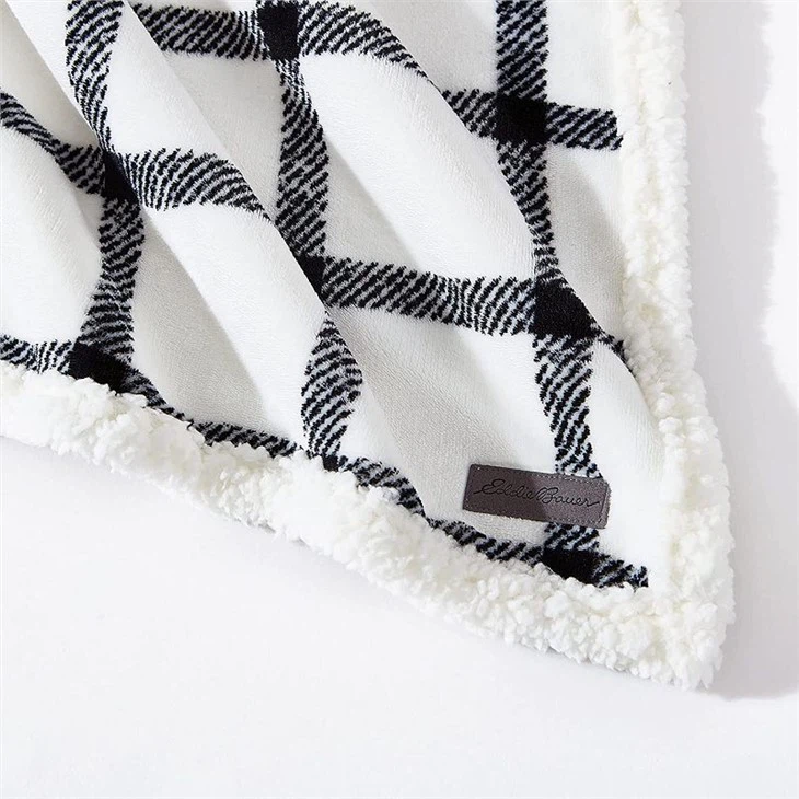 Customized Sherpa Throw Blanket