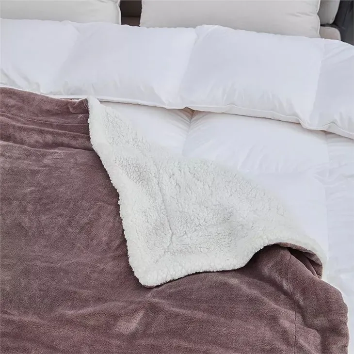 Sherpa Throw Blanket Free Sample