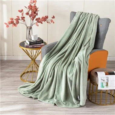 सर्दियों के लिए मूंगा ऊनी कंबल