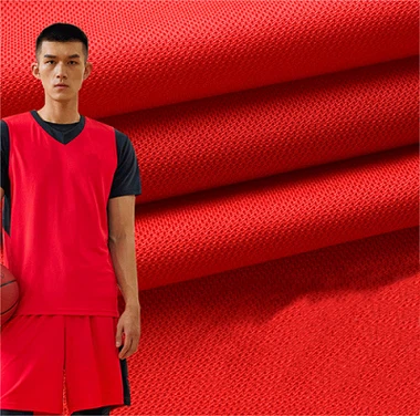 साइक्लिंग जर्सी बर्ड आइज़ फैब्रिक