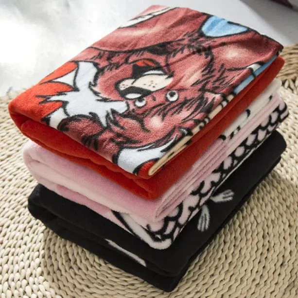 China 	Solid Polar Fleece Blanket