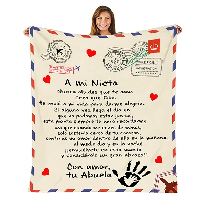Custom Logo Blanket