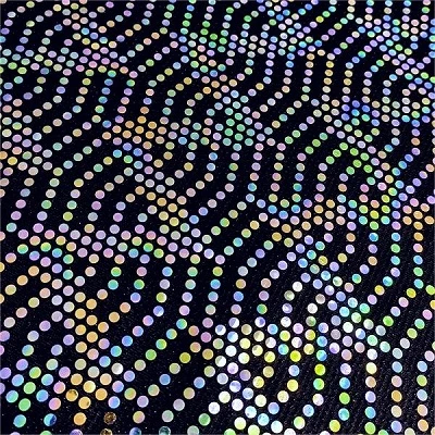 चमकदार खिंचाव कपड़े